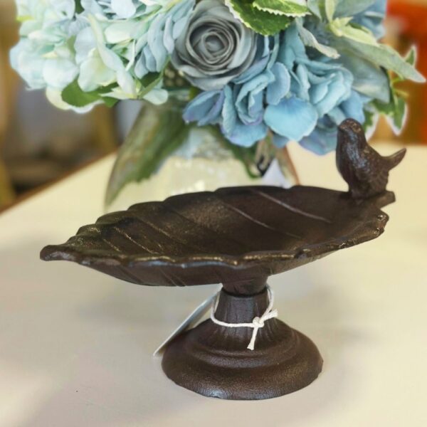 Bebedero jardín - hoja